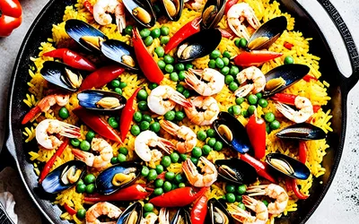Recette de paella façon José : plat traditionnel espagnol savoureux