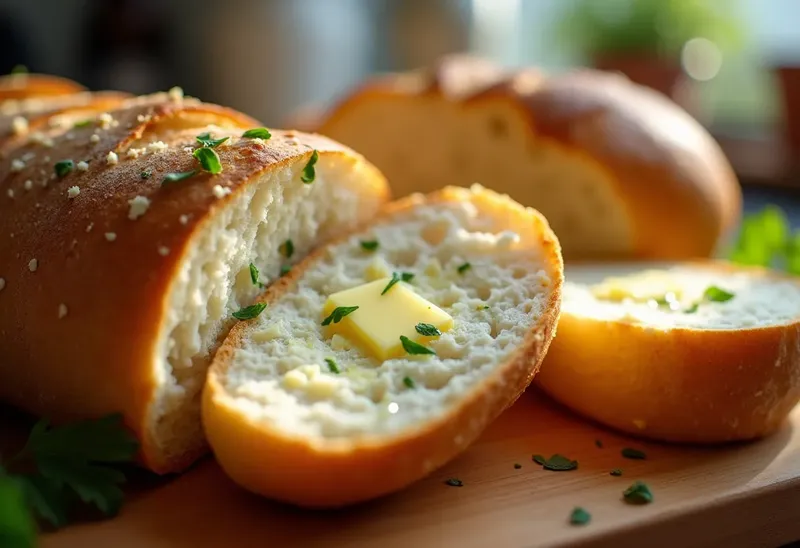 Pain à l'ail croustillant et savoureux : recette facile et rapide