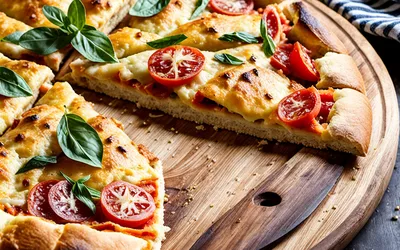 Recette facile de pain à pizza maison croustillant et moelleux