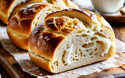 Recette facile de pain au lait moelleux maison
