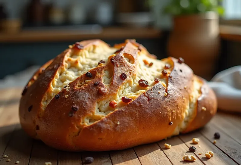 Pain brioché allemand aux fruits secs : recette moelleuse et gourmande