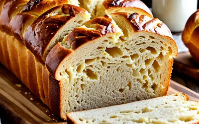 Recette facile de pain brioché maison moelleux pour petit déjeuner
