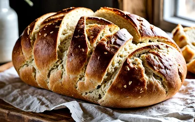Recette facile de pain campagnard maison - pain rustique authentique