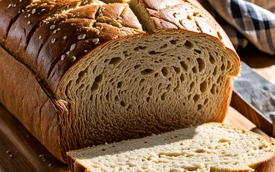Recette facile de pain complet de blé maison, sain et gourmand