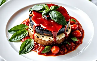 Pain d'aubergine fondant au coulis de tomates maison - recette facile et rapide