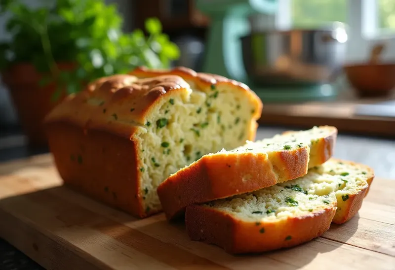 Pain de courgettes aux herbes fraîches : recette facile et savoureuse