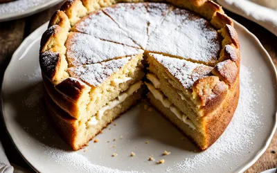Recette facile et moelleuse de Pain de Gênes aux amandes