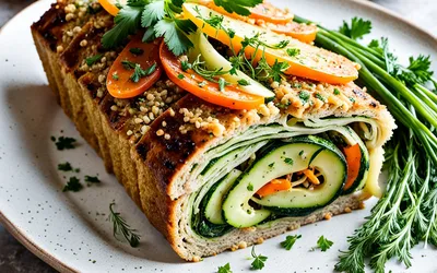 Pain de légumes aux herbes fraîches : recette facile et rapide