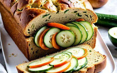 Pain de légumes rapide et savoureux - recette facile pour une personne