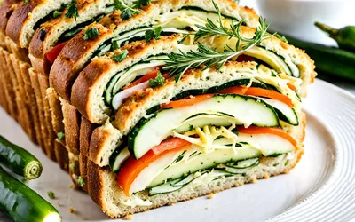 Pain de légumes savoureux et facile à préparer - recette saine et rapide