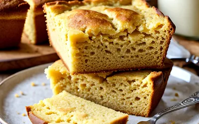 Recette facile de pain de maïs moelleux à l'américaine