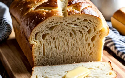 Pain de mie moelleux cuit à la poêle - recette facile sans four