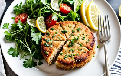 Recette facile de pain de thon maison avec salade fraîcheur
