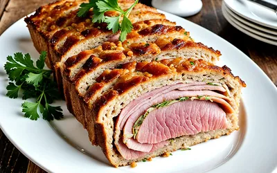 Recette facile de pain de veau et jambon maison