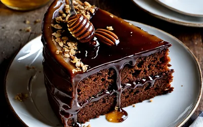 Recette facile de pain d'épices au chocolat et miel moelleux