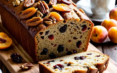 Recette facile de pain d'épices moelleux aux fruits secs