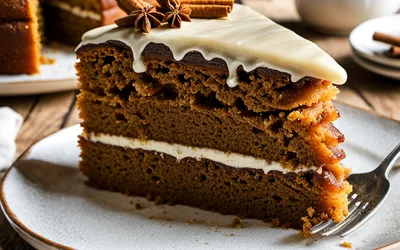 Recette facile de pain d'épices moelleux avec glaçage au miel