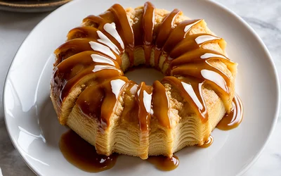 Pain d'œufs moelleux au caramel de Château-Chalon : recette facile et gourmande