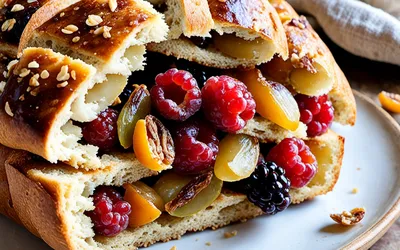 Pain moelleux aux fruits secs : recette facile et gourmande