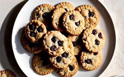 Palets aux raisins rapides et gourmands - Recette facile pour le goûter