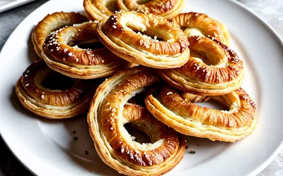 Recette facile de palmiers à la pâte d'anchois croustillants et savoureux