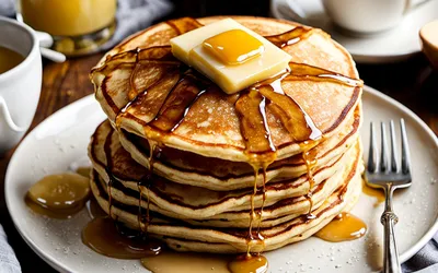 Pancakes moelleux au sucre roux : recette facile pour un petit déjeuner gourmand