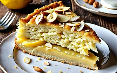 Recette facile de Panrozzo moelleux aux amandes et citron
