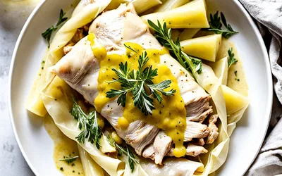 Papillote de poulet à la moutarde : recette facile et rapide