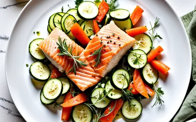 Papillote gourmande aux deux poissons : saumon et cabillaud - recette facile et saine