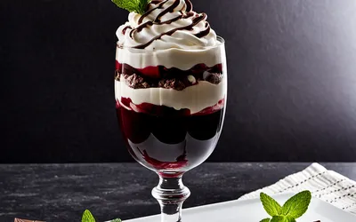 Parfait Saint-Émilion au Vin Rouge et Chocolat - Recette Gourmande