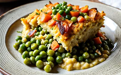 Recette facile et gourmande de parmentier de pois cassés