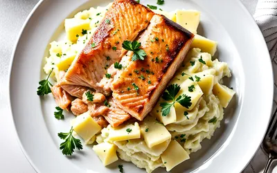 Parmentier de saumon de Norvège : recette gourmande et facile