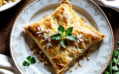 Recette Authentique de Pastilla Marocaine au Poulet et Amandes