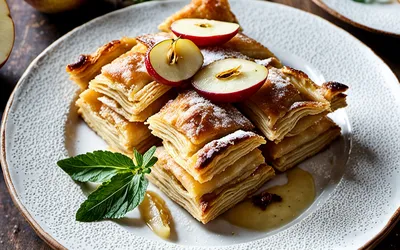 Recette facile et gourmande de Pastis gascon aux pommes