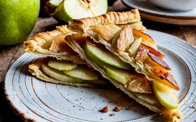 Recette facile de pastis gascon aux pommes, dessert traditionnel de Gascogne