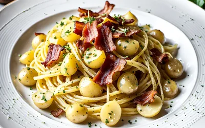 Recette facile de Patates Carbonara gourmandes et rapides