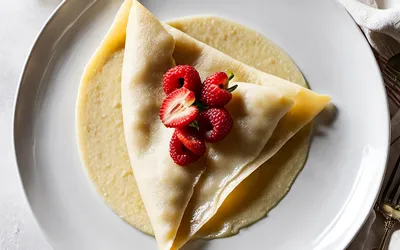 Recette facile de pâte à crêpes légères et moelleuses pour une personne