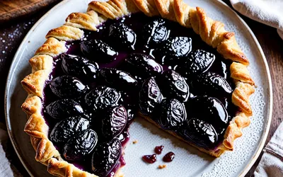 Recette facile de pâté aux prunes maison, dessert fruité et gourmand
