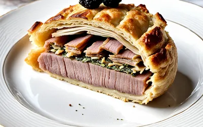 Recette facile de pâté de lapin truffé en croûte dorée