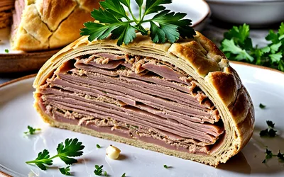 Recette traditionnelle du pâté de Pâques berrichon facile et savoureuse