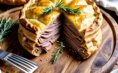 Recette authentique de pâté lorrain au vin blanc d'Alsace facile et savoureuse