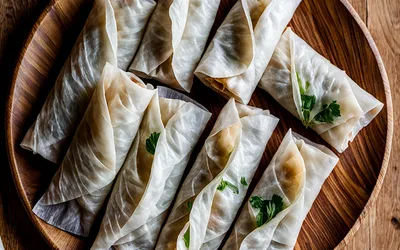 Recette facile de pâte maison pour rouleaux de printemps - souple et légère