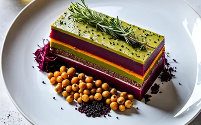 Pâté végétal tricolore gourmand et sain - recette facile et rapide