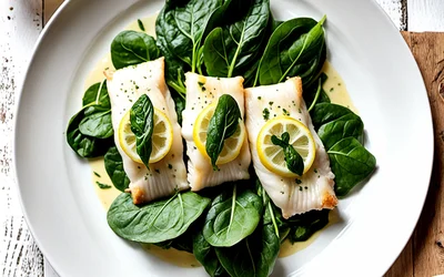 Recette facile de paupiettes de poisson à la sauce citronnée