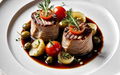 Recette facile de paupiettes de veau aux oignons et tomates fraîches
