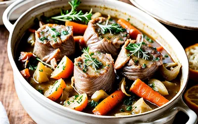 Recette facile de paupiettes de veau en cocotte fondantes et savoureuses