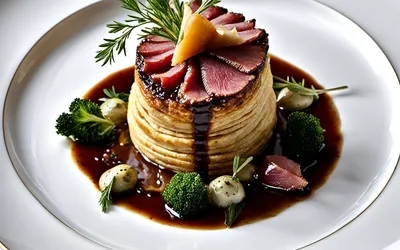 Recette Pavé de biche en croûte de céleri : plat raffiné et gourmand