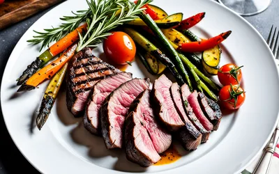 Recette facile de pavés de kangourou grillés aux herbes