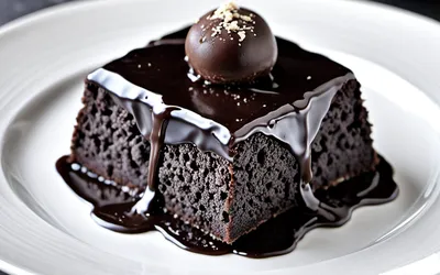 Recette facile de pavés fondants au chocolat noir