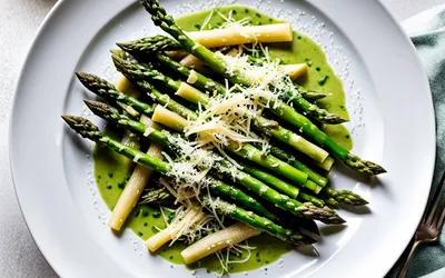 Pennes à la crème d'asperges vertes : recette facile et gourmande